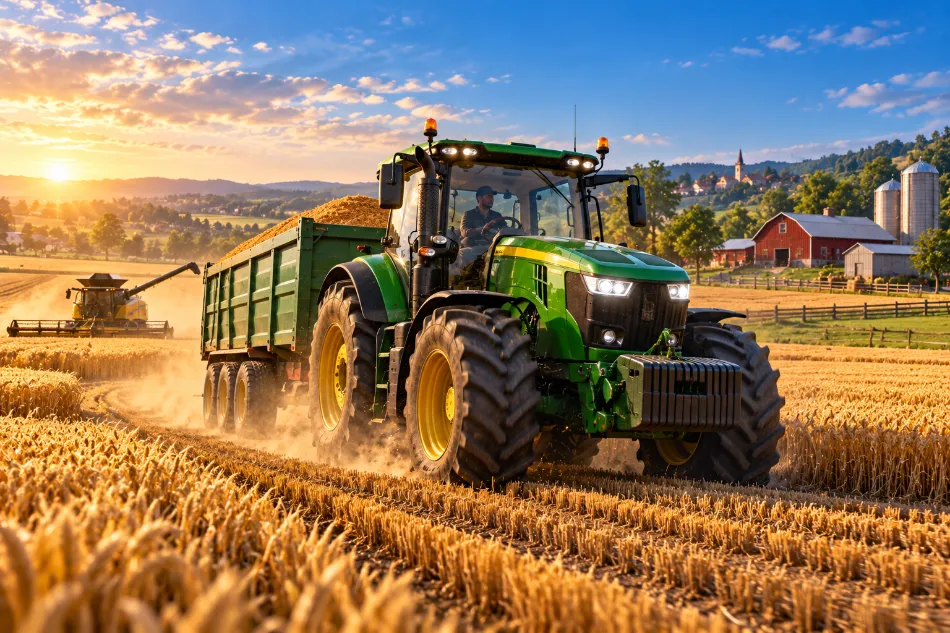Indian Tractor Farming Game 3D Feature Image